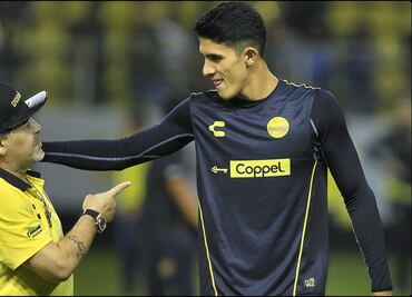 Dorados toma ventaja ante Atlético de San Luis; expulsan a Maradona