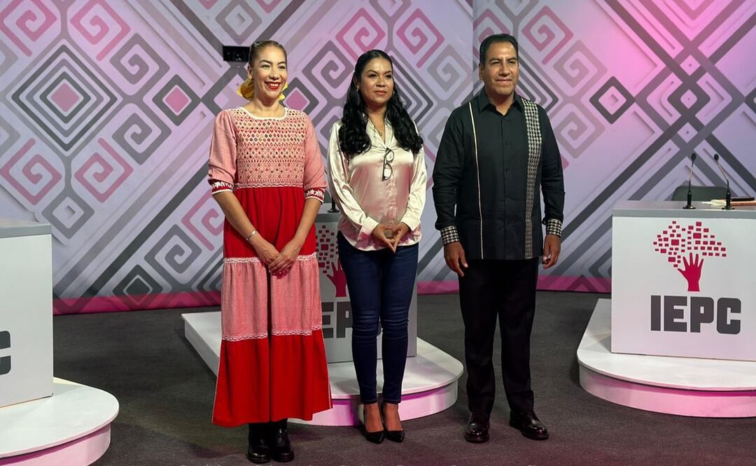 Candidatos a la gubernatura de Chiapas suscribieron este miércoles el pacto por la primera infancia. Foto: X, @OlgaLuzMx