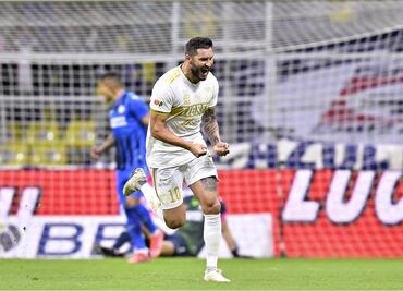 Gignac vuelve a marcar cinco meses después; se despachó con un golazo