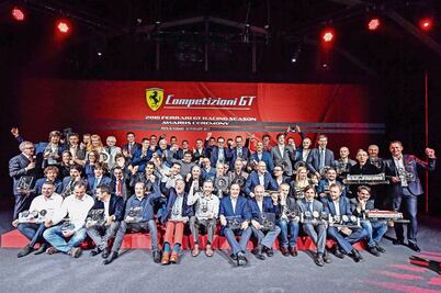 Ferrari premia a Martín Fuentes