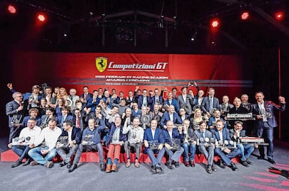 Ferrari premia a Martín Fuentes