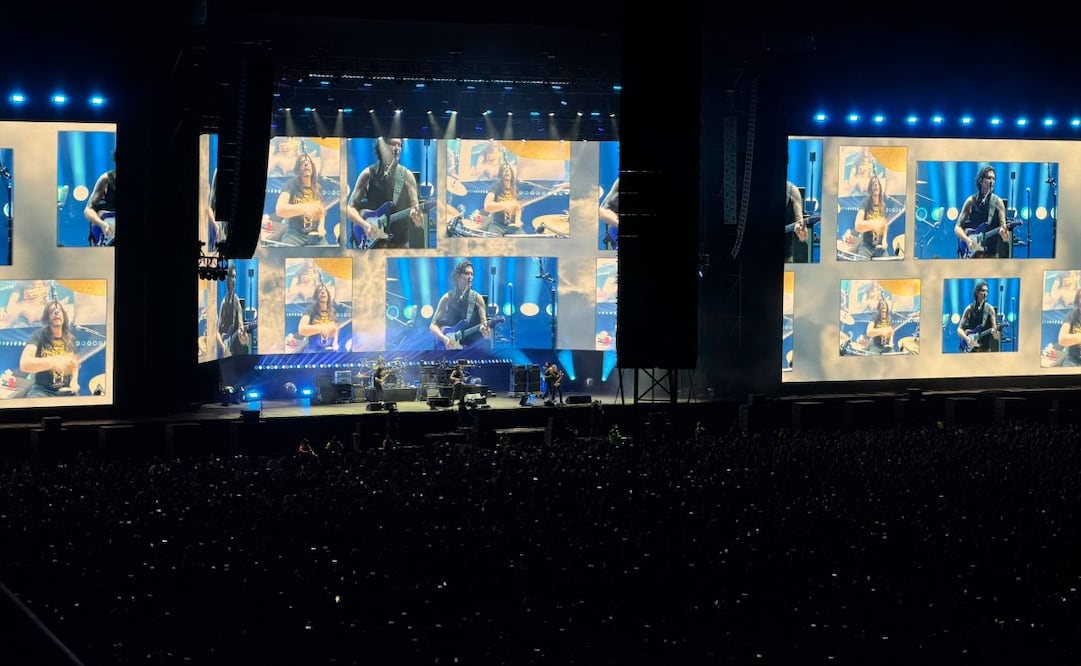 Concierto de Caifanes en el Estadio GNP el 11 de julio de 2026. Foto: César González
