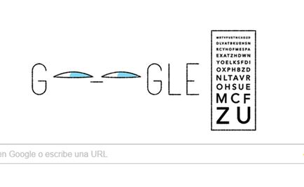 Google recuerda a Ferdinand Monoyer, padre de la tabla de agudeza visual