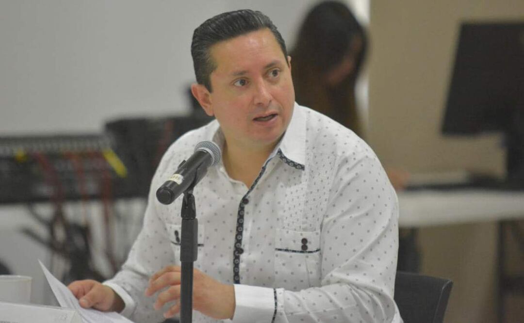 Rafael Echazarreta Torres, presidente del PRI en Mérida, Yucatán (11/07/2025). Foto: Especial