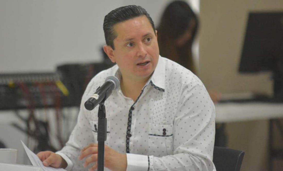 Rafael Echazarreta Torres, presidente del PRI en Mérida, Yucatán (11/07/2025). Foto: Especial