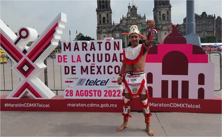 José Rivera, el corredor Anahuaca del Maratón de la Ciudad de México