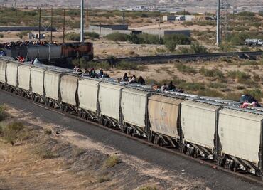 Pese a operativos, migrantes logran llegar al muro fronterizo en Ciudad Juárez, Chihuahua