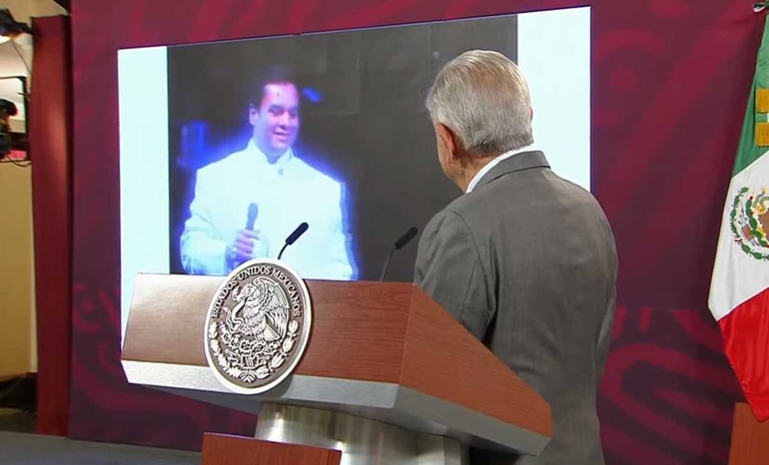 Canciones como “Adoro”, “Los Caminos de la Vida”, “La Jaula de Oro” y “Ya Supérame”, han sonado en las mañaneras. Foto: captura de pantalla