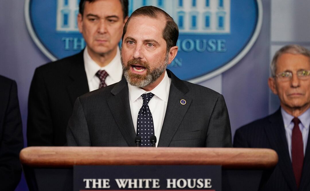 Alex Azar, secretario de Salud y Servicios Humanos de Estados Unidos. Foto: AP 