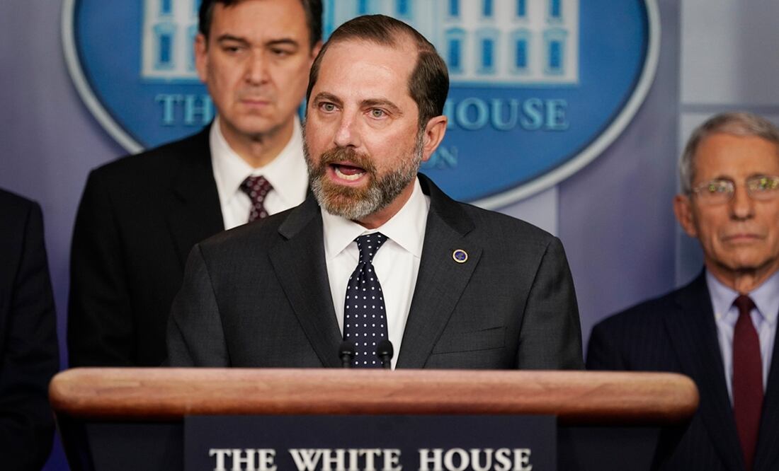Alex Azar, secretario de Salud y Servicios Humanos de Estados Unidos. Foto: AP