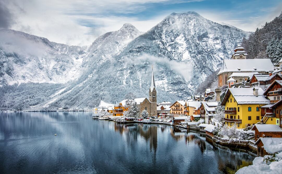 Muchos turistas han escuchado que Hallstatt fue la inspiración para el escenario de la película Frozen. Foto: iStock