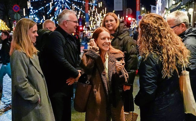 Familia de Machado y varios jefes políticos llegan a Oslo