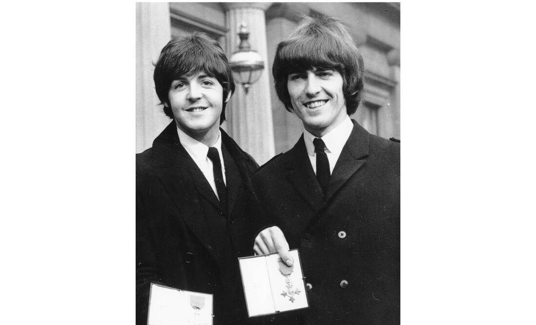 Paul McCartney y George Harrison, una amistad más allá de la muerte. Foto: Archivo