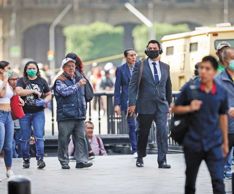 El uso de la fuerza pública no será necesario para mantener a la población en sus hogares, aseguran autoridades federales. DIEGO SIMÓN SÁNCHEZ. EL UNIVERSAL