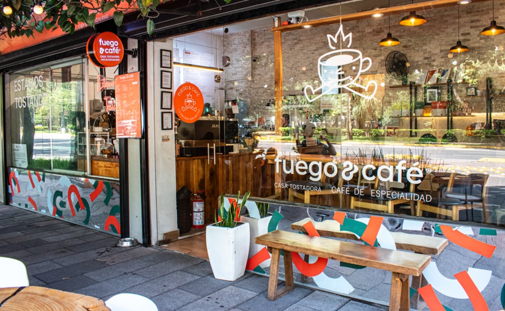 Fuego & Café cuenta con dos sucursales en la CDMX. Foto: Cortesía Fuego & Café