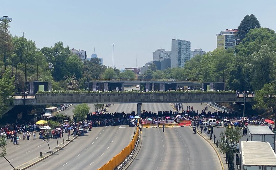 Después de 4 horas, manifestantes retiran bloqueo de Circuito Interior. Foto: Juan Carlos Williams