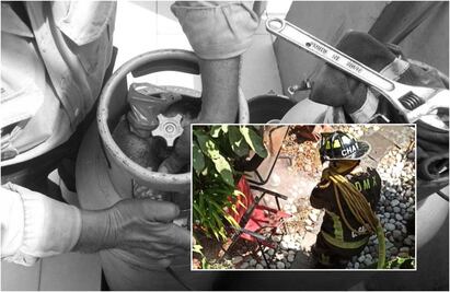 Por acumulación de gas en la Narvarte, un flamazo deja herida a una adulta mayor y a un hombre