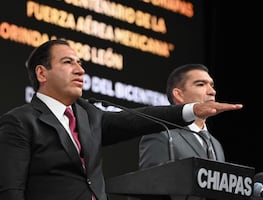 Eduardo Ramírez toma posesión como gobernador de Chiapas; “la paz volverá a reinar", asegura