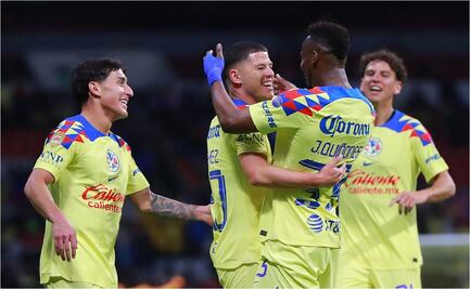 América con autoridad derrota a Querétaro en su vuelta al Estadio Azteca