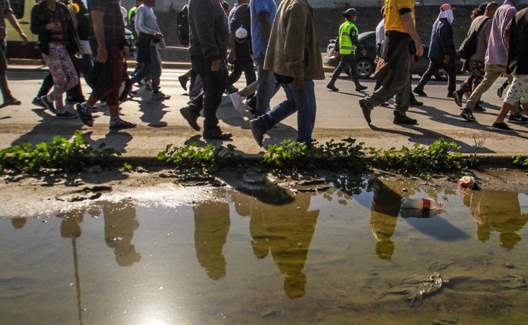 Migrantes centroamericanos (Foto: Joebeth Terriquez / EL UNIVERSAL)