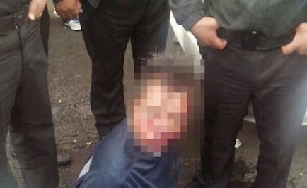 Habitantes de Tasquillo, Hidalgo, golpean y amarran a presunto ladrón