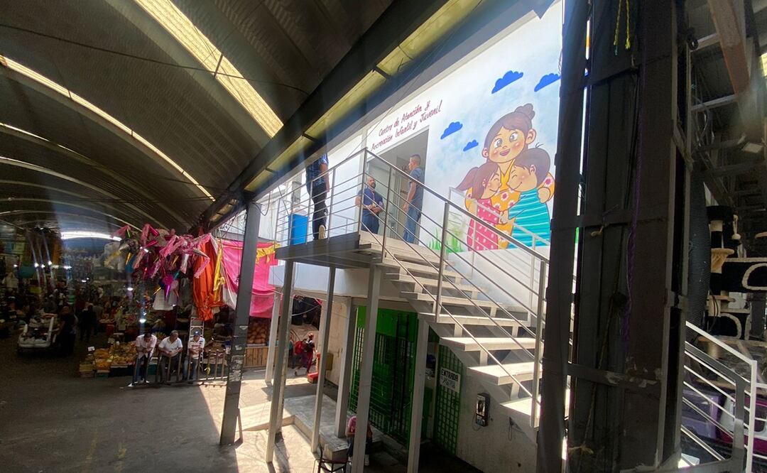 Inauguran Centro de Integración Infantil en el mercado Jamaica. Foto: Juan Carlos Williams