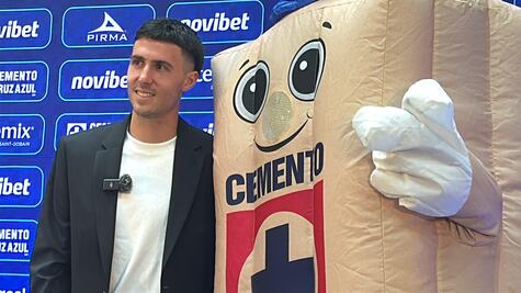 José Paradela, con ilusión, pero sin presión; la grandeza de Cruz Azul lo convenció