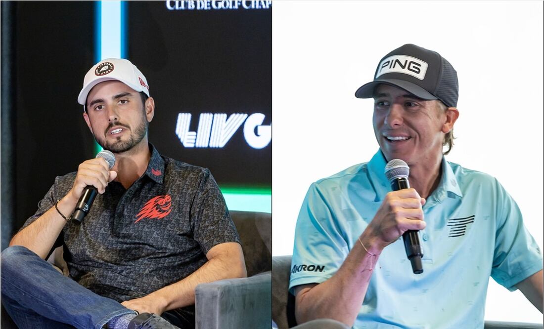 Abraham Ancer y Carlos Ortiz sueñan con levantar el trofeo en la visita de LIV Golf a México - ESPECIAL