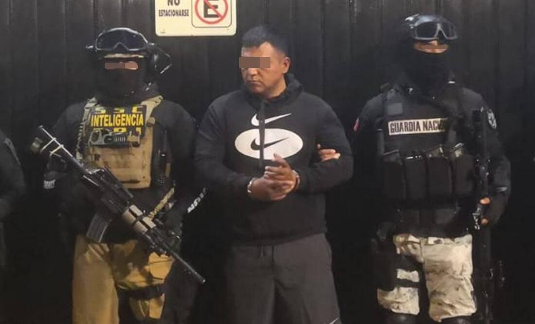 Cae "El Negro" extorsionador y narcomenudista en la GAM. Foto: Especial.