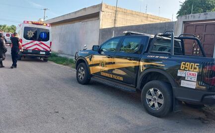 Sujeto mata a su pareja e intenta quitarse la vida en Ticul, Yucatán