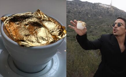 ¿Realmente es delicioso o solo es muy costoso? Esto es lo que dicen expertos sobre el cappuccino dorado de Salt Bae