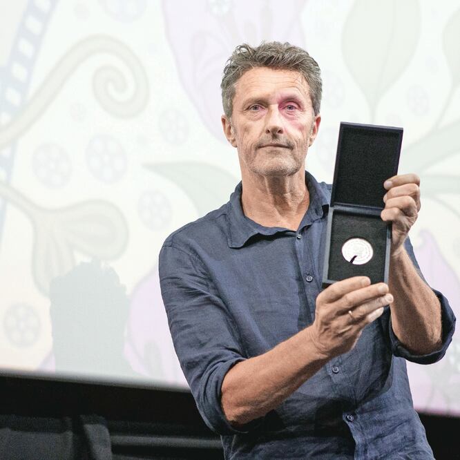 Recibió la medalla de la Filmoteca de la UNAM por su trayectoria. RODOLFO AYALA. EL UNIVERSAL