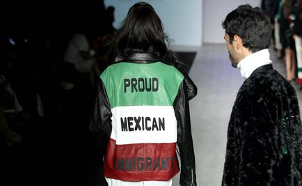 Símbolos de México y EU se unen en pasarela por la migración