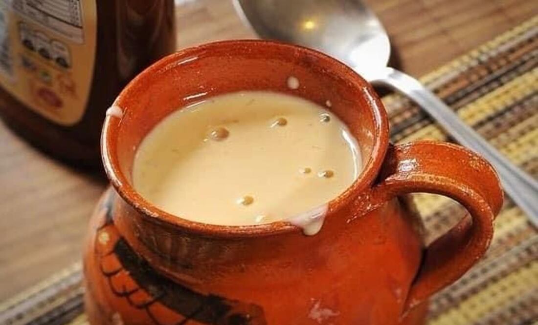 Atole de garbanzo. Foto: Especial