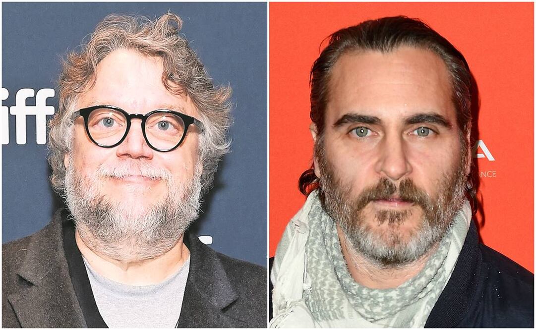 Guillermo del Toro y Joaquin Phoenix.