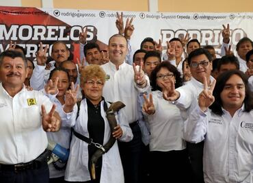 Militantes y ex candidatos del PES se suman a Rodrigo Gayosso Cepeda en Morelos