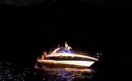 Rescatan a varias personas de yate que encalló en San Carlos, Guaymas; regresaban de ver festejo de Carín León