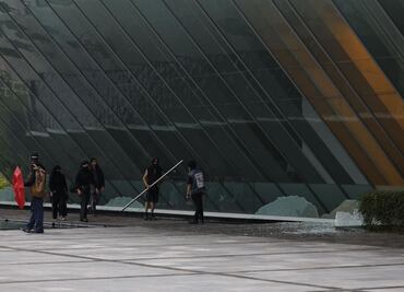 La UNAM evalúa daños en MUAC y librería Julio Torri