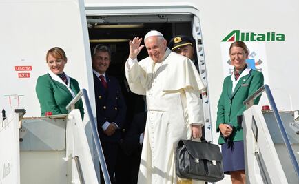 Emprende el Papa Francisco viaje hacia Cuba y EU