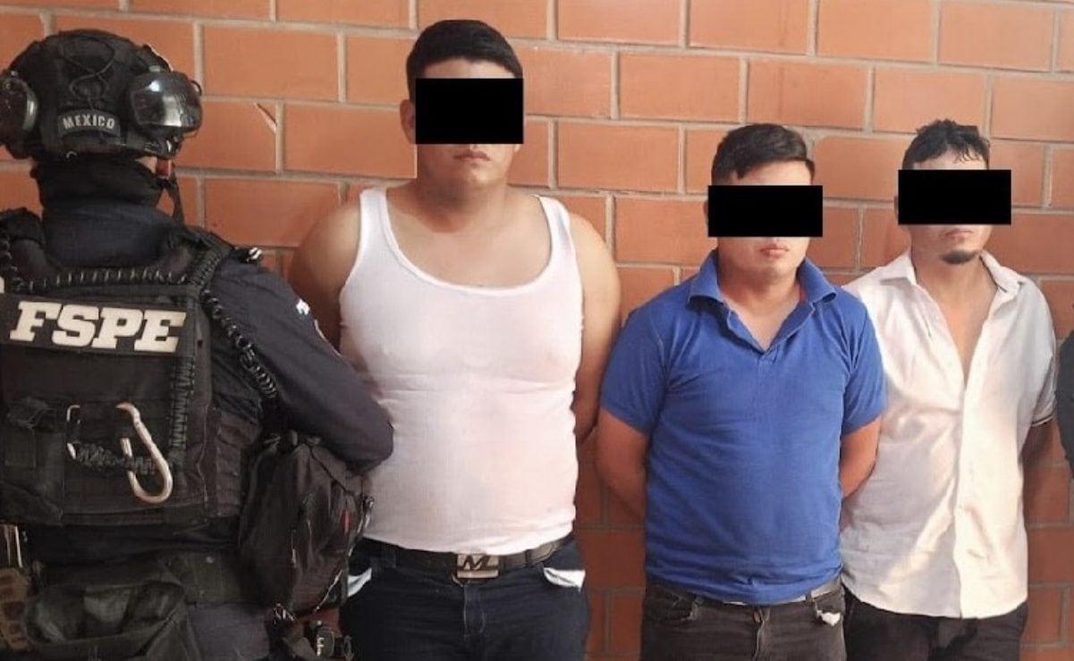 Autoridades aseguran caimán a tres hombres tras operativo para desarticular un centro de distribución de drogas