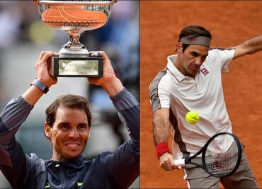 Nadal acecha récord de Federer en Grand Slams