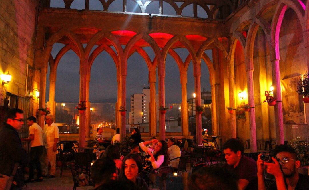 Tazzioli se ubica a 100 metros de altura. (Foto: Luis Fernando Acebedo Restrepo)