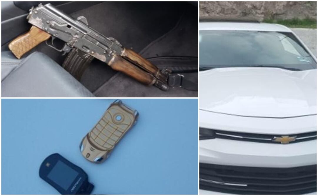 El vehículo en el que viajaba "El Tocho" ya había sido reportado como robado. Fotos: Especiales 