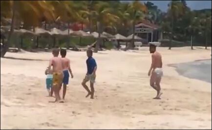 El gran gesto de Lionel Messi con un niño que se encontró en la playa