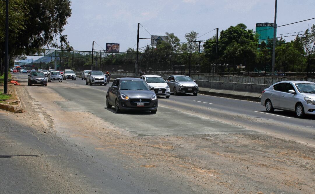 Este fin de semana el Gobierno capitalino informó que concluyó la reparación del socavón que se abrió en carriles centrales de Zaragoza. Foto: Darío Luna / EL UNIVERSAL