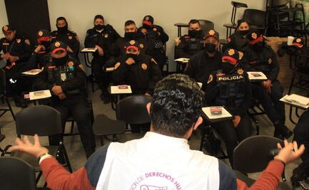 Capacita en derechos humanos a 520 policías en Alcaldía Álvaro Obregón 