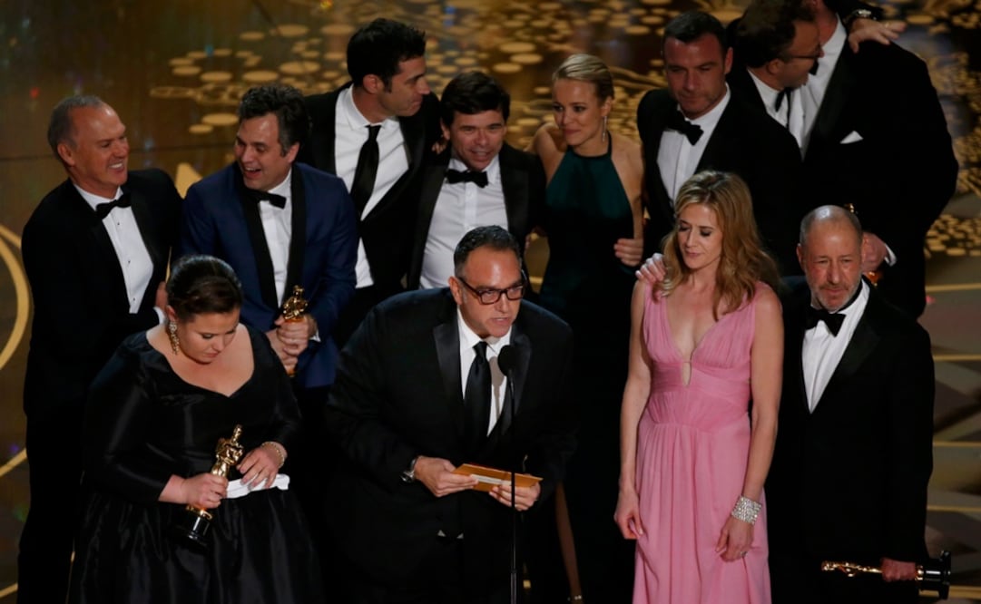 Spotlight se llevó el premio principal de la noche, Mejor Película  FOTO:REUTERS