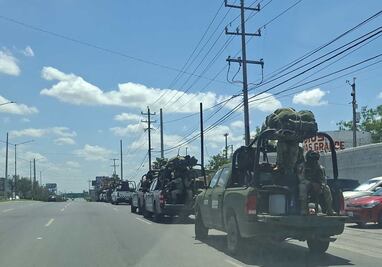 Elementos federales de seguridad llegan a Reynosa, Tamaulipas; reforzarán las fronteras del estado