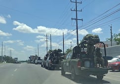 Elementos federales de seguridad llegan a Reynosa, Tamaulipas; reforzarán las fronteras del estado