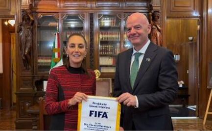 Gianni Infantino tras reunión con Claudia Sheinbaum: "El Mundial será un éxito"